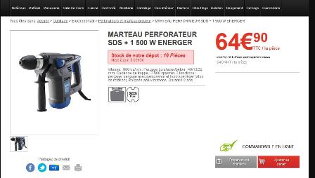perceuse pour minipont